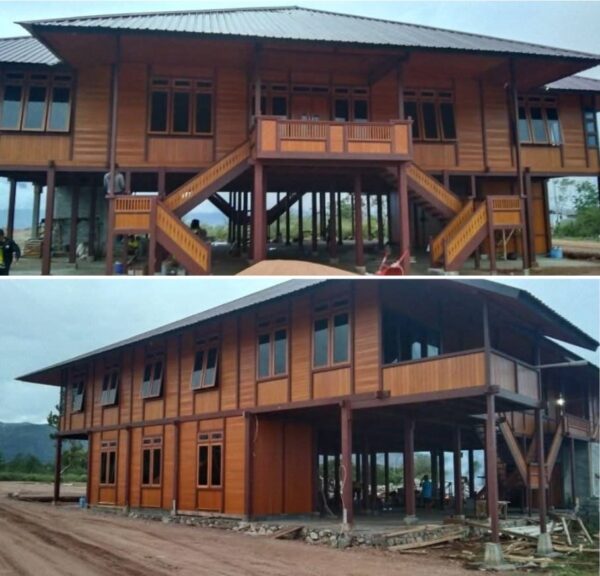 Rumah Kayu 2 Lantai 4 Kamar - Gambar 2